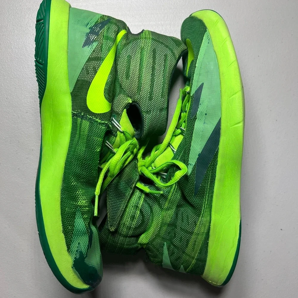 Nike Zoom HyperRev Pine Green Electric Green Mens 11 Basketball Shoes 630913-301